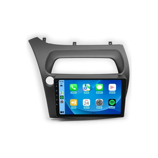 Maitech Mtc 632 Serisi Honda Civic HB 2006-2011 6+64GB Carplay Android Multimedya Teyp