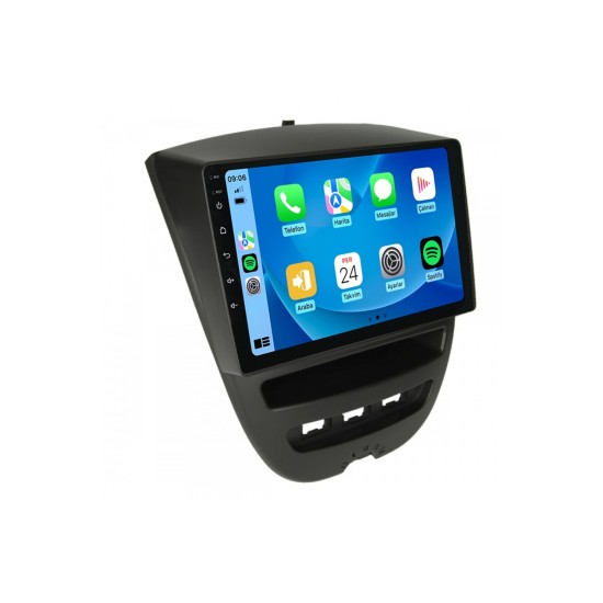Maitech Mtc 632 Serisi Peugeout 107 2005-2014 6+64GB Carplay Android Multimedya Teyp