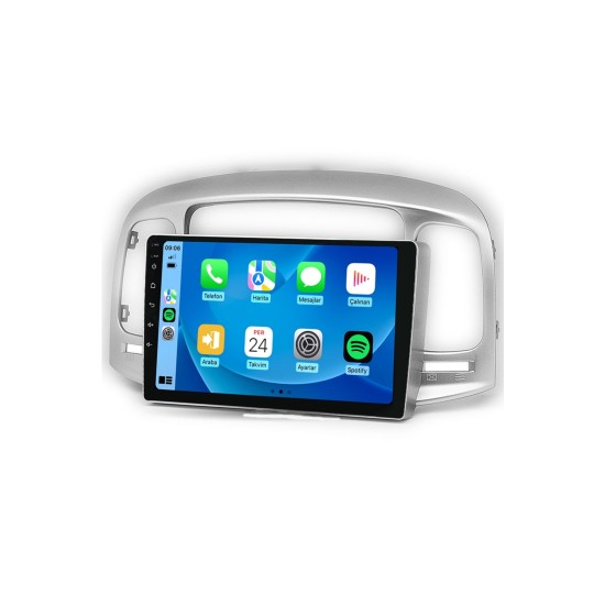 Maitech Mtc 632 Serisi Hyundai Accent Era 2006-2012 6+64GB Carplay Android Multimedya Teyp